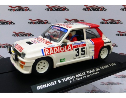 RENAULT 5 TURBO RALLY TOUR DE CORSE 1986 RADIOLA REF.E2066 FLY