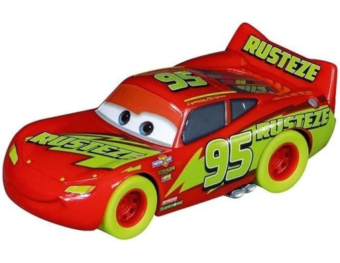 Disney Pixar Cars Rayo McQueen Glow Racer REF.64220 Carrera Go