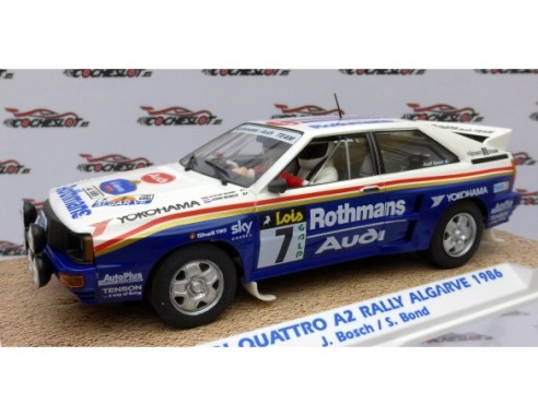 AUDI QUATTRO A2 ROTHMANS RALLY ALGARVE 1986 E2081 LIMPIO FLY