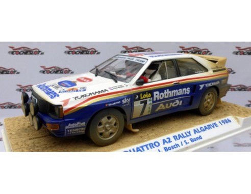 AUDI QUATTRO A2 ROTHMANS RALLY ALGARVE 1986 REF. E2081AR SUCIO FLY