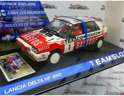 LANCIA DELTA HF 4WD RALLYE BOUCLES DE SPA 1987 REF.SRE38 TEAMSLOT