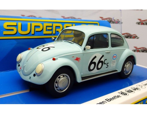 VOLKSWAGEN BEETLE BLUE 66 REF.H4498 SUPERSLOT