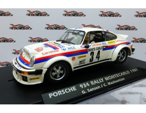 PORSCHE 934 RALLY MONTECARLO 1981 CARREFOUR REF.A2067 FLY