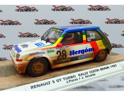 RENAULT 5 TURBO RALLY COSTA BRAVA 1987 BARRO REF.E2073AR FLY