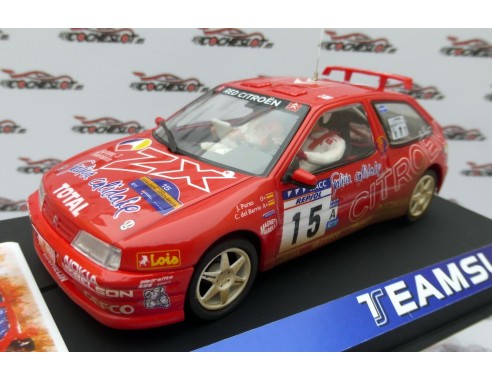 CITROEN ZX KIT CAR RALLY CATALUNYA 1997 SUCIO  ON TRACK REF.SRE34 TEAMSLOT