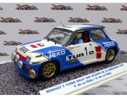 RENAULT 5 TURBO RALLY SAN VICENTE DE LA BARQUERA 1983 TEKA Nº1 REF.E2090 FLY