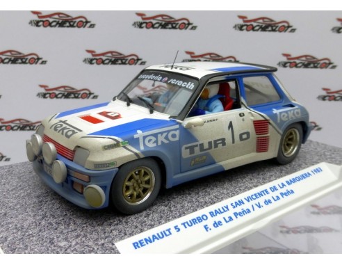 RENAULT 5 TURBO RALLY SAN VICENTE DE LA BARQUERA 1983 Nº1 SUCIO TEKA REF.E2090AR FLY