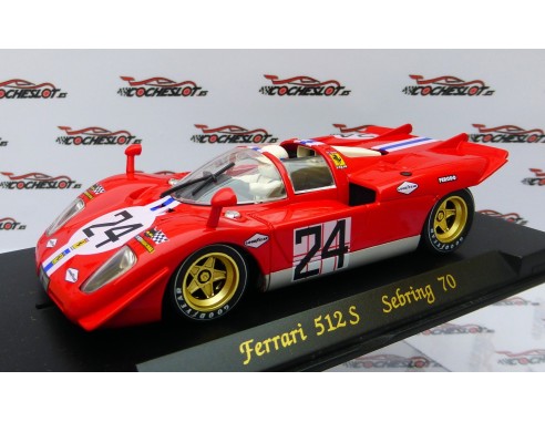 FERRARI 512 S “Sebring 70” ROJO REF.C5 FLY