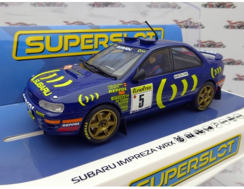 SUBARU IMPREZA WRX CARLOS SAINZ 1995 MONTE CARLO RALLYE REF.H4555 SUPERSLOT