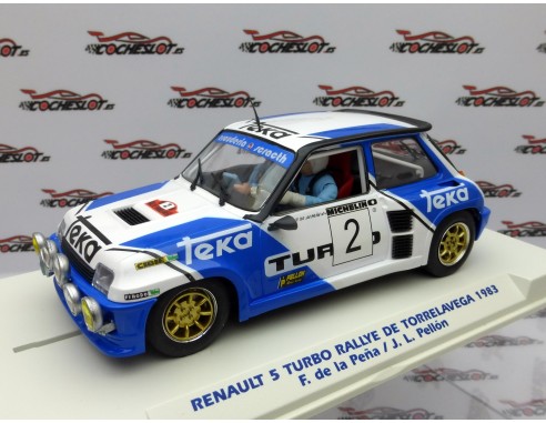 RENAULT 5 TEKA RALLY TORRELAVEGA 1983 VERSION IMPORTACION REF.W037-1SP  SLOTWINGS