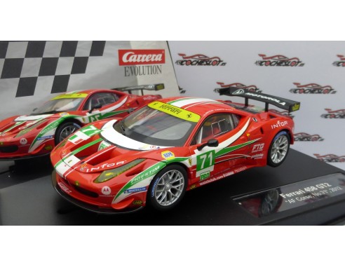 EVOLUTION FERRARI 458 GT2 ITALIA AF CORSE 2012 Nº71 REF.27426 CARRERA