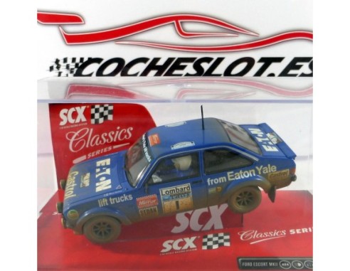 FORD ESCORT MK II CLASSICS EATON YALE EFECTO BARRO SCX  REF.63560 TECNITOYS