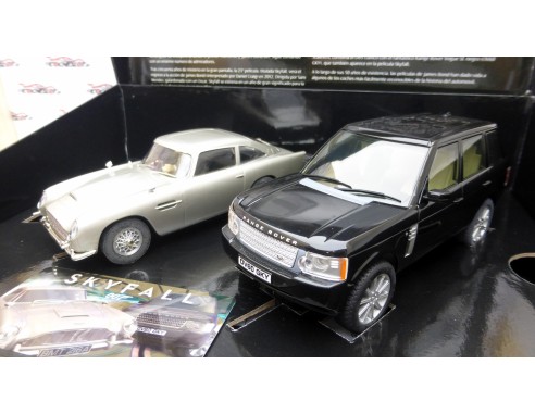 ASTON MARTIN DB5 Y RANGE ROVER "SKYFALL JAMES BOND 007" REF. H3268A SUPERSLOT