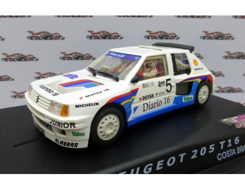 PEUGEOT 205 T16 Nº5 COSTA BRAVA 1986  A. ZANINI / R.AUTET REF.0400506 SPIRIT