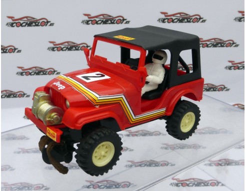 JEEP CJ-5 ROJO CON CAPOTA REF.2200 STS EXIN