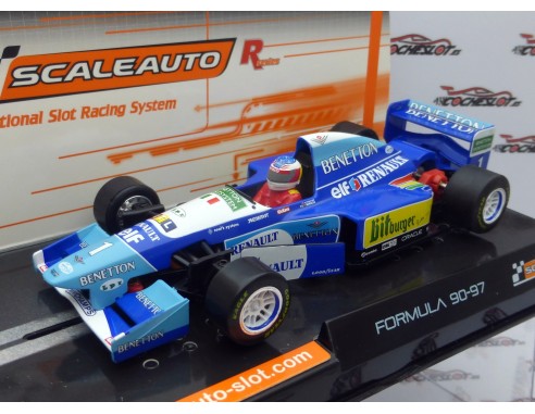 FORMULA 90-97 1995 Nº1 BLUE-WHITE BITBURGER REF.SC6305 SCALEAUTO