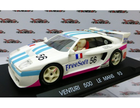 VENTURI 500  “Le Mans 93” Blanco,rayas verdes - Nº 56 REF.A11 FLY