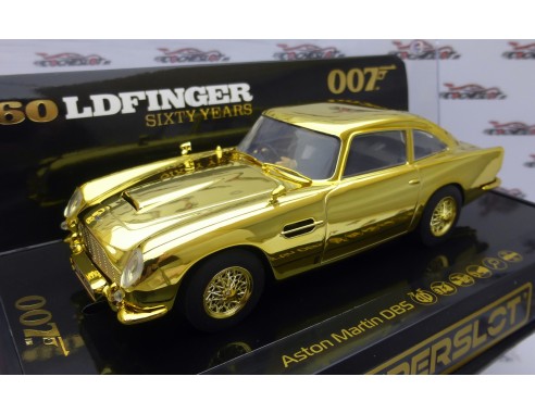 James Bond Aston Martin DB5  Goldfinger - 60th Anniversary Gold Edition  REF: H4550A  SUPERSLOT