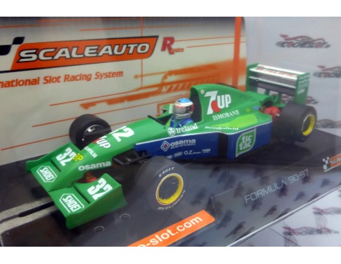 FORMULA 90-97 1991 Nº32 7-UP B191 MICHAEL SCHUMACHER REF.SC6340 SCALEAUTO