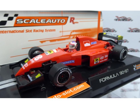 FORMULA 90-97 ROJO 1991 Nº28 MORRO BAJO REF.SC6310 SCALEAUTO