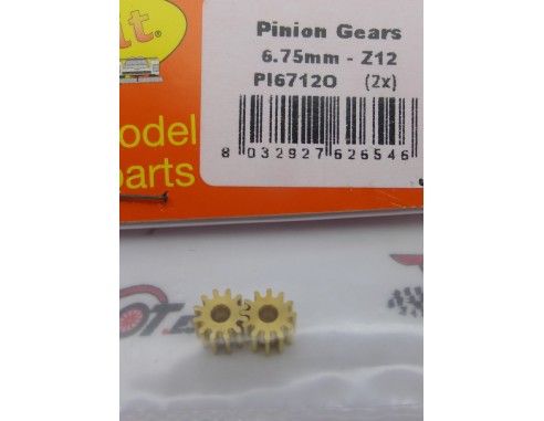 PIÑONES 6.75MM X 12 DIENTES  REF.PI67120 SLOT.IT