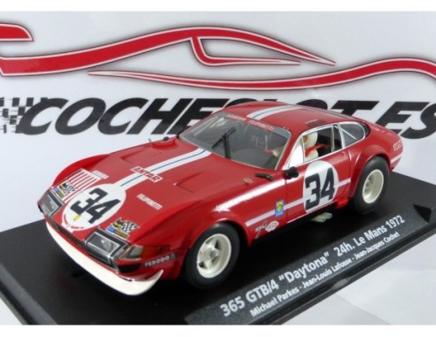 FERRARI DAYTONA 365 GTB/4 24H.LE MANS 1972 Nº34 REF.88132 A-656 FLY