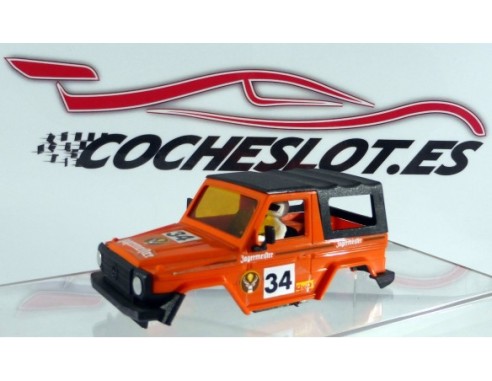 CARROCERIA CON CAPOTA MERCEDES 280 GE NARANJA JAGERMEISTER REF.2501 STS EXIN