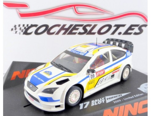 FORD FOCUS WRC RALLY CATALUNYA COSTA DAURADA 2009 REF. 50537 NINCO