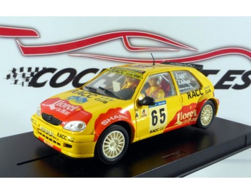 Citroen Saxo JWRC-RACC D. Sola nº65 amarillo rojo lloret 2002 REF.50266 NINCO