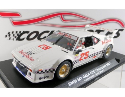 BMW M1 IMSA GTO CHAMPIONS 1981 AUTO SLOT EXCLUSIVE LTD ED. 500u.FLY