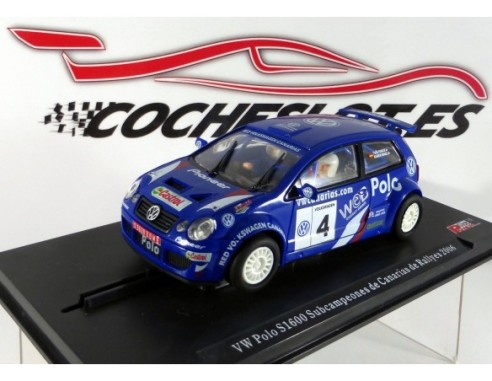 VW POLO S1600 CANARIAS RALLYES 06 COLECCION PONCE MOTORSPORT  POWER SLOT