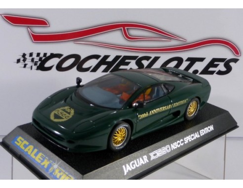 Jaguar XJ 220 NSCC 200th anniversary special edition SCALEXTRIC