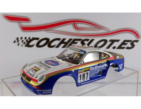 CARROCERIA Porsche 959 Raid de  Rothmans del Dakar 1986 SCALEAUTO