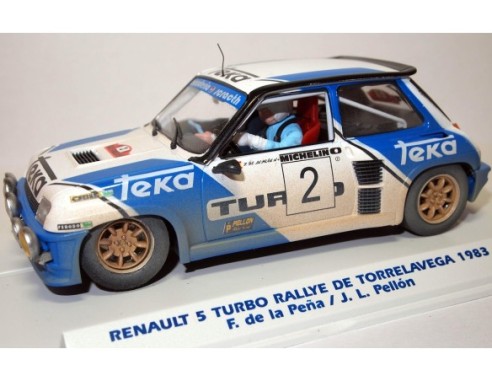 RENAUL 5 TEKA RALLY TORRELAVEGA 1983 ED.LTD 70u.SUCIO SLOTWINGS