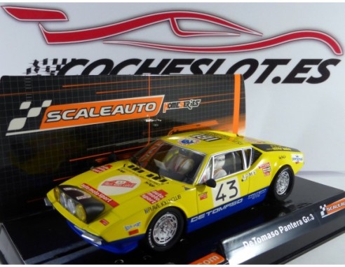 DE TOMASO PANTERA Rally Montecarlo 1976 Nº 43 Pitoni REF.SC6084 SCALEAUTO