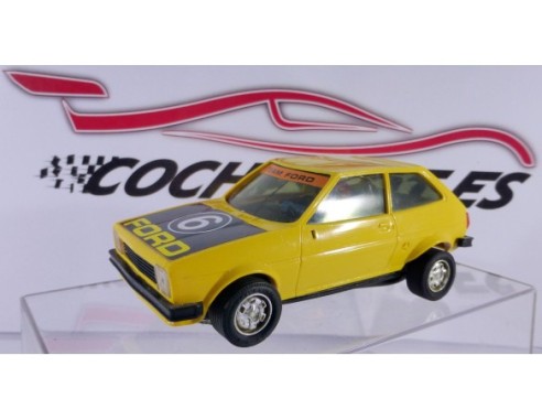 FORD FIESTA AMARILLO 1980 REF. 4057 EXIN