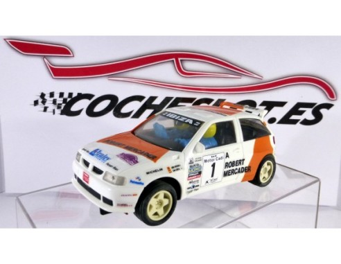 Seat Ibiza kit Car “Robert Mercader” CHASIS 1 TORNILLO 1996  REF. 8390 TYCO