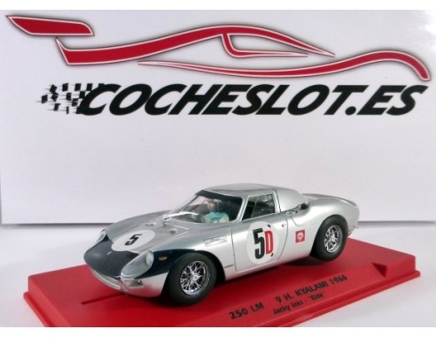 FERRARI 250 LM 9h KYALAMI 1966 SILVER LTD 20u. REF.053305S FLYSLOT