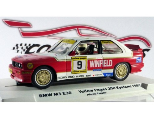 BMW M3 E30 YELLOW PAGES 200 KYALAMI 1991 REF.99125 FLY