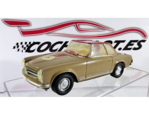 MERCEDES 250 SL BEIGE TECHO ROJO 1968  REF.C32 EXIN